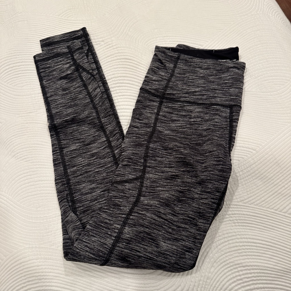 Victoria's Secret Black Gray Leggings